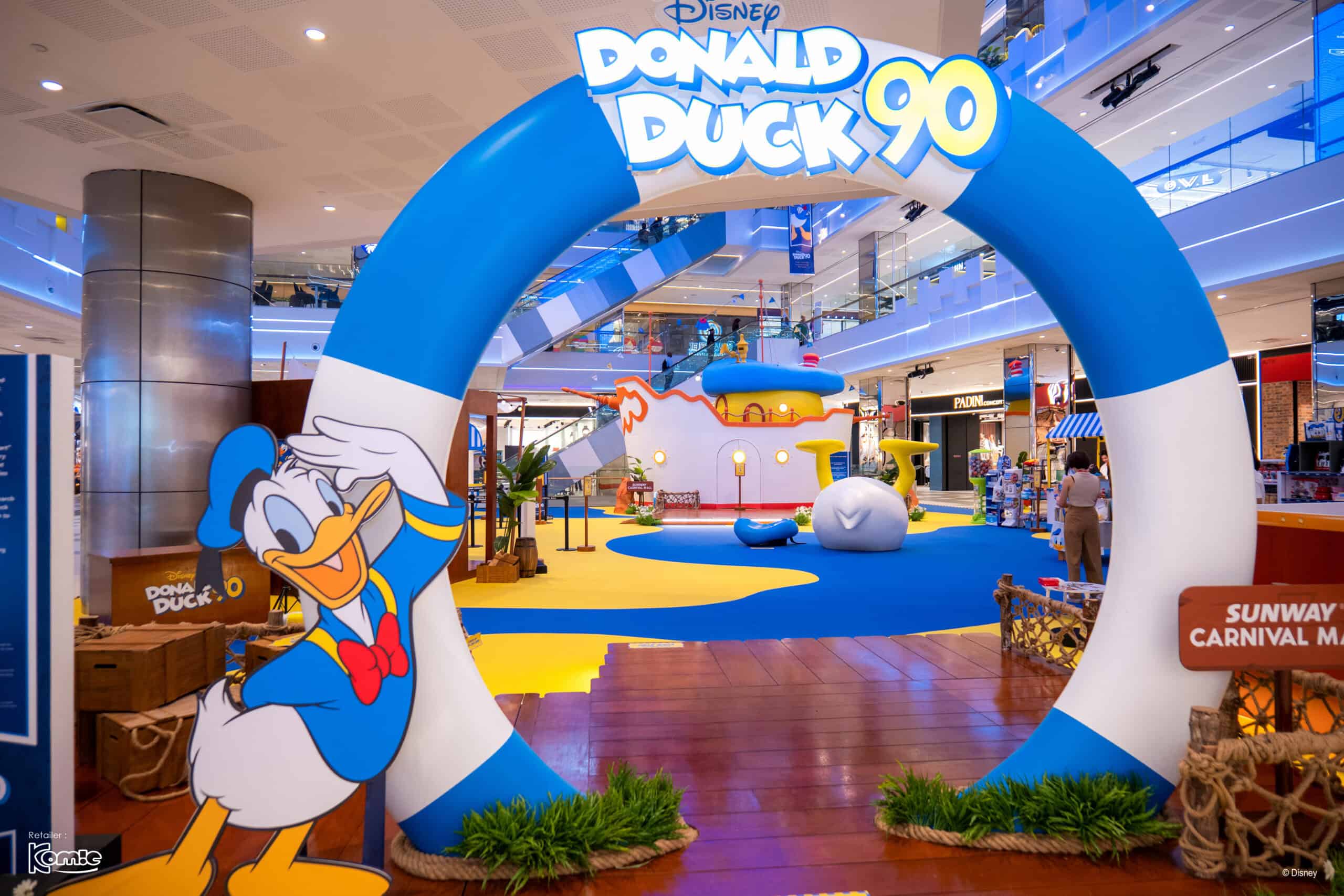 Celebrating 90 years of Donald Duck: You’re invited to a quack-tasticbirthday bash atSunway Carnival Mall and Sunway Pyramid!