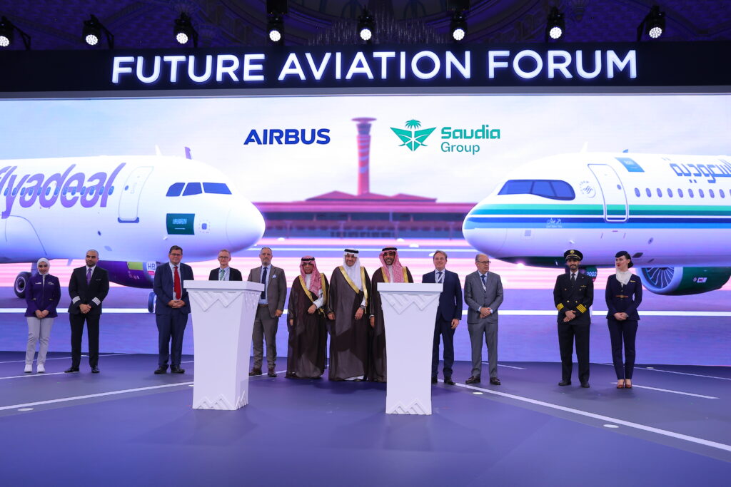 Kumpulan Saudia dan Airbus Menandatangani Perjanjian Pesawat Terbesar dalam Penerbangan Saudi