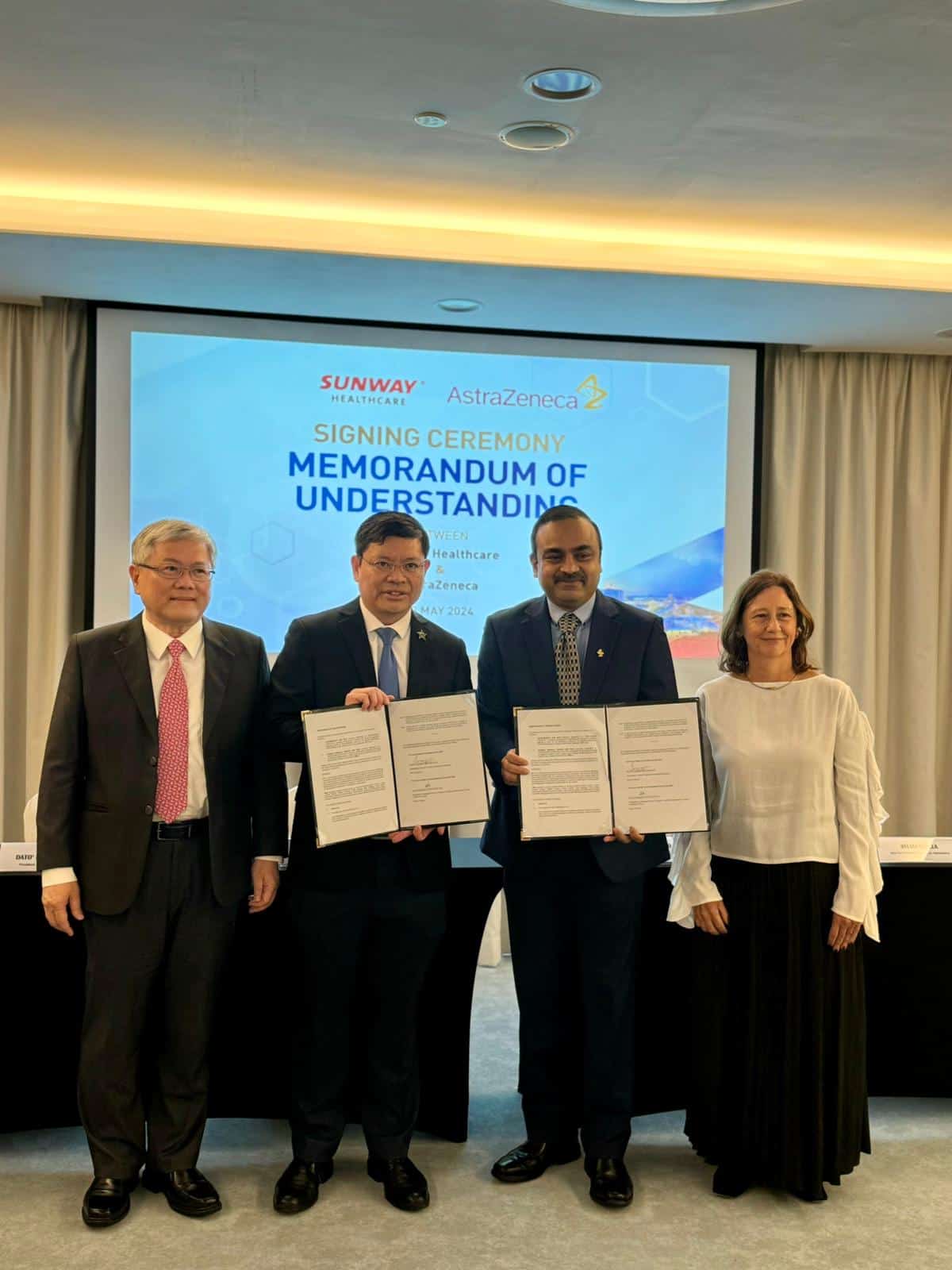 Sunway Healthcare Group Leads As First Malaysian Private Healthcare Group to Collaborate With AstraZeneca on Improving Healthcare Access and Delivery
