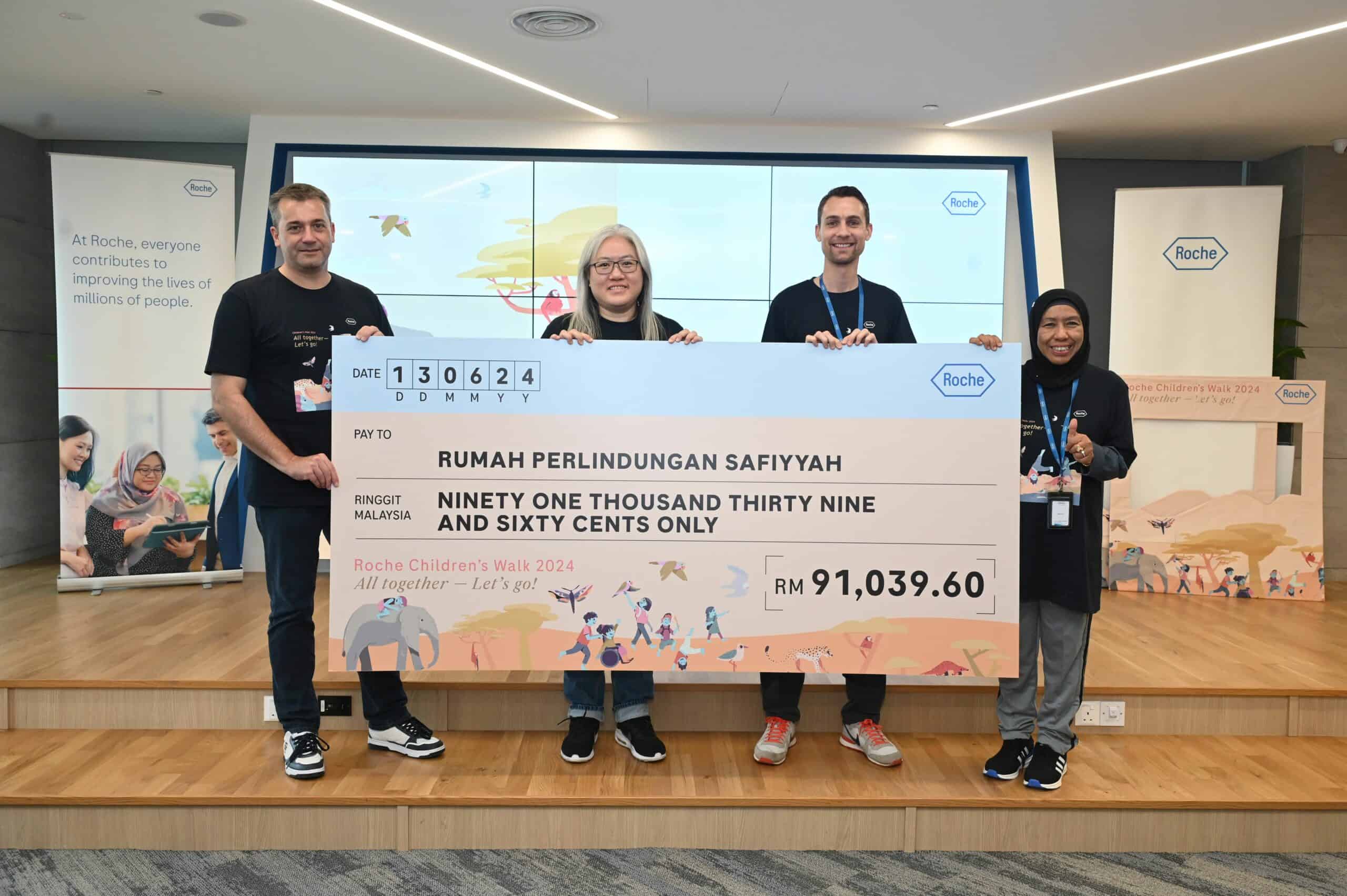 Membina legasi memberi: ‘Roche Children’s Walk’ 2024 di Malaysia Berjaya Mengumpul RM91,039.60 untuk Kanak-kanak yang Kurang Bernasib Baik