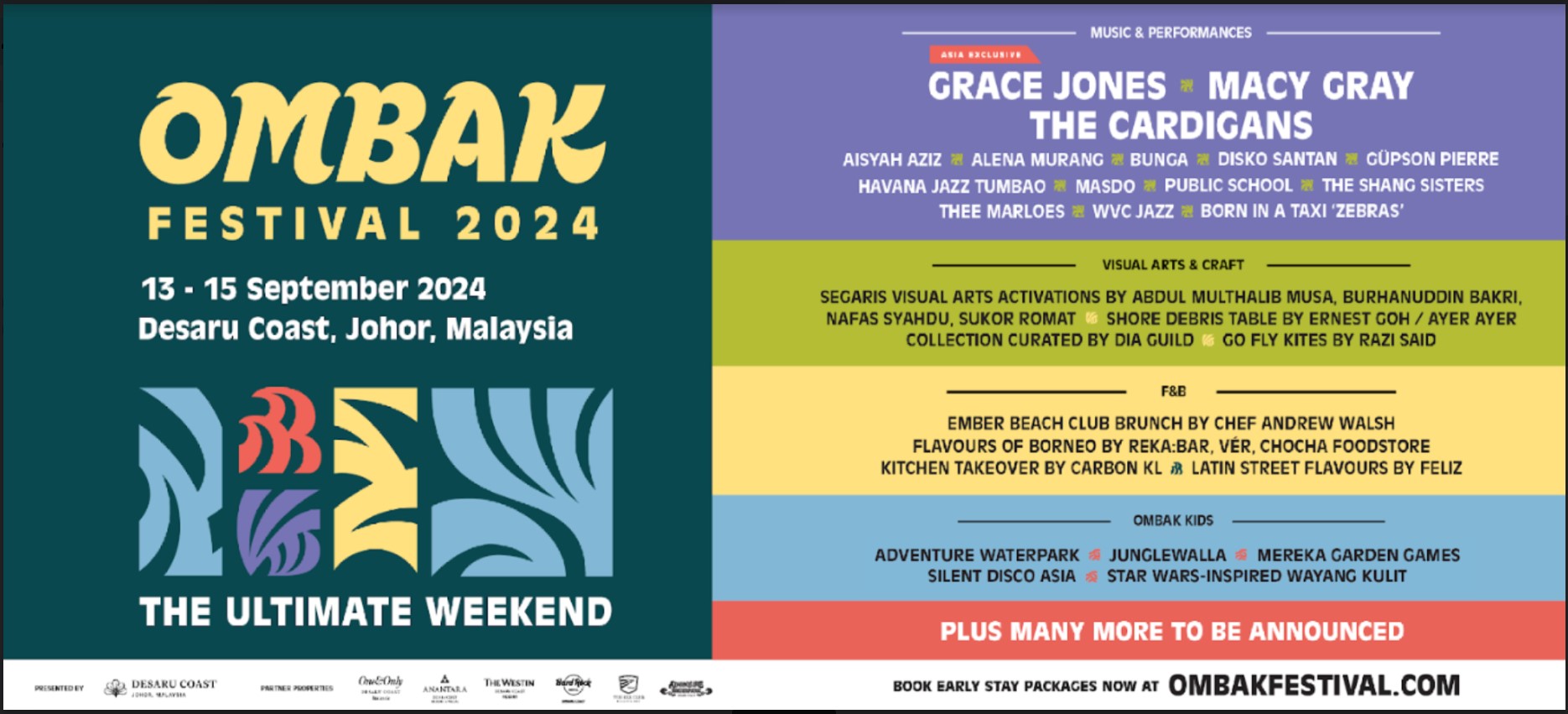 Desaru Coast presents The Ultimate Weekend with new Ombak Festival