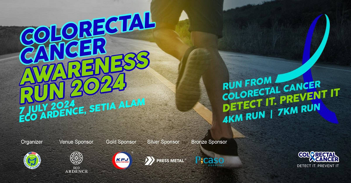 Outrun Colorectal Cancer! Join the MSCRS Colorectal Cancer Awareness Fun Run 2024