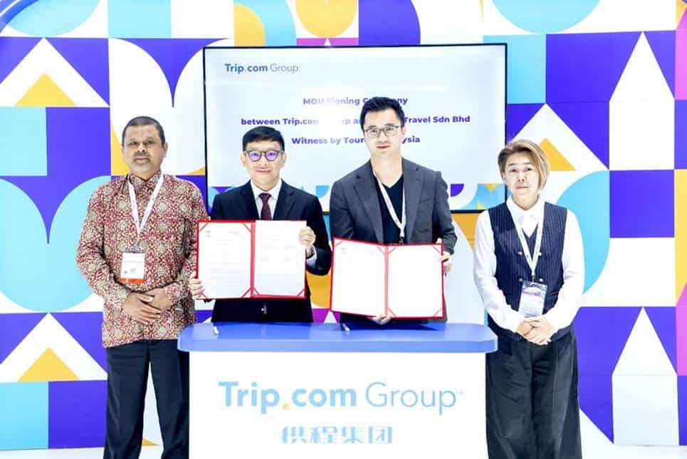 Trip.com Group signs Memorandum of Collaboration with Tourism Malaysia