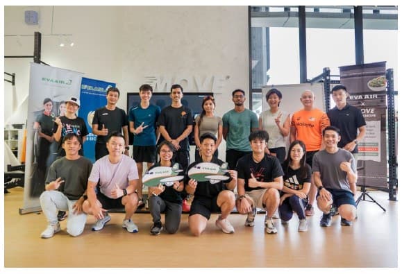 EVA Air and MOVE Private Fitness Join Forces to Get Malaysian Runners Ready for EVA Air Marathon 2024