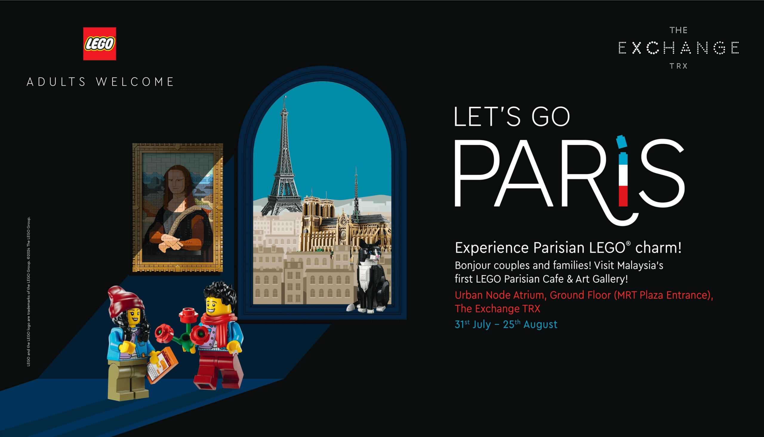 Let’s Go Paris! Build Your Way to the City of Light with The LEGOGroup and The Exchange TRX