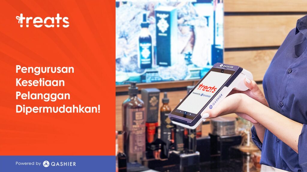 Qashier Memperkenalkan Treats, Satu Tawaran Yang Menggabungkan POS, Pembayaran, dan Kesetiaan Pelanggan  Dengan Kesetiaan  Berintegrasi Pembayaran Automatik