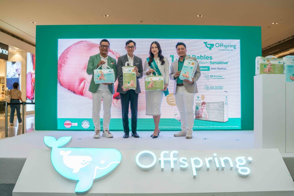 Offspring Melancarkan Lampin Inovatif FeatherAIR untuk Kulit Bayi Sensitif