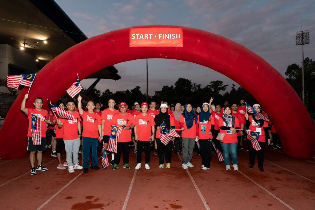 Larian Amal Heart Heroes 2024: Mengumpul RM40,000 untuk Penyakit Jantung Kongenital