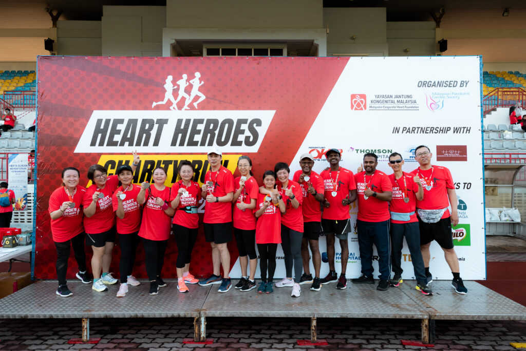 Larian Amal Heart Heroes 2024: Mengumpul RM40,000 untuk Penyakit Jantung Kongenital