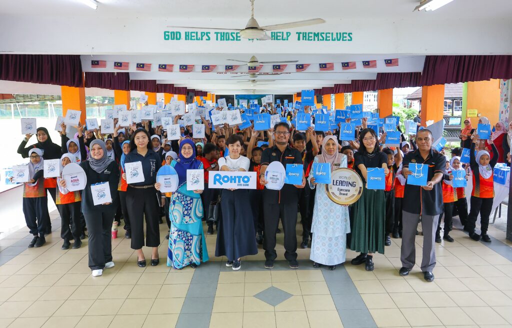 Kempen CSR Tahunan Rohto Eye Care “Sending Love & Care: The Joy of Seeing” Membawakan Visi Penglihatan Kepada Lebih Daripada 7,000 Pelajar