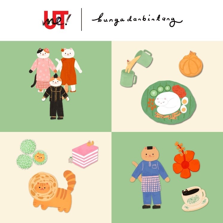 UNIQLO Celebrates Merdeka with Exclusive UTme! Collection in Collaboration with Bunga dan Bintang