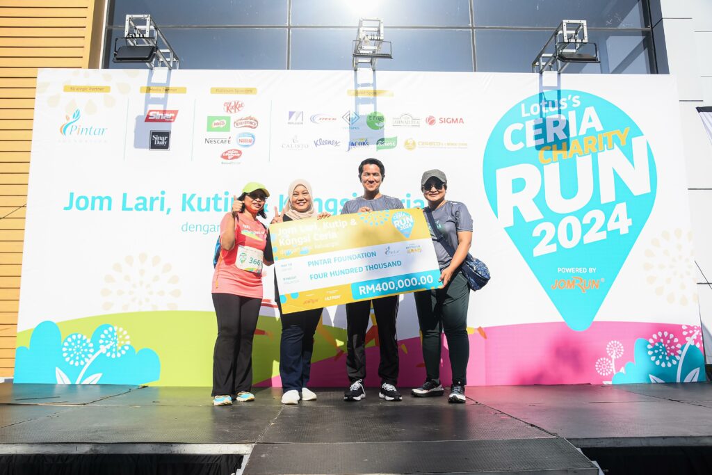 Lotus’s Ceria Charity Run Menghimpunkan Ribuan Rakyat Malaysia dan Mengumpul RM400K untuk Sekolah yang Serba Kekurangan