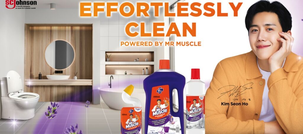 Effortlessly Clean for a Brighter Home: Mr. Muscle and Kim Seon Ho Have You Covered!