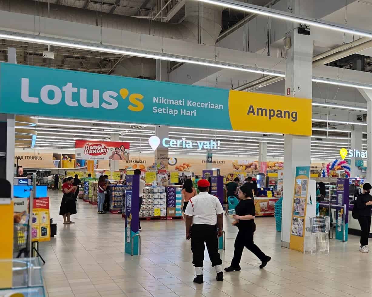 Lotus’s Malaysia Selesai Pengubahsuaian Stor Ampang dan Mutiara Damansara