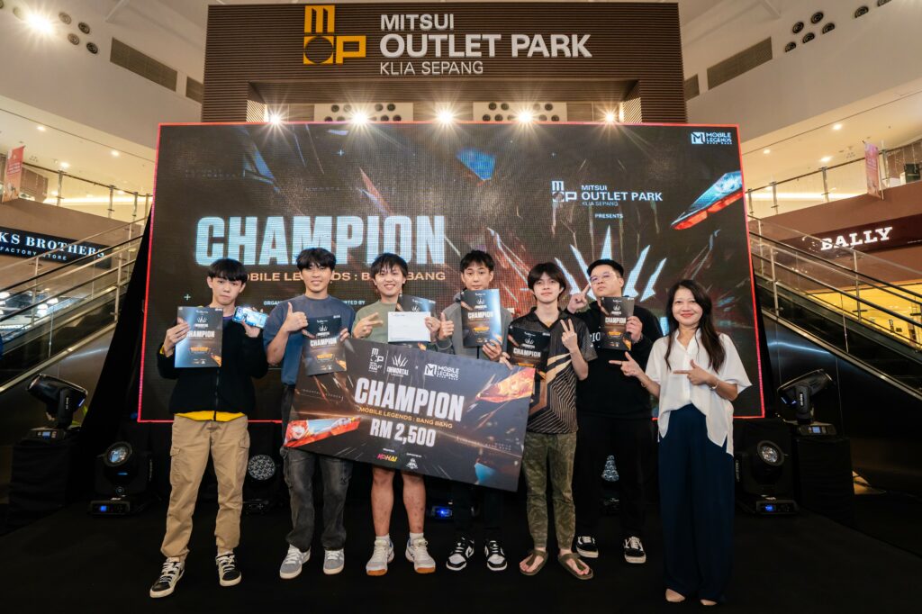 Thousands of Gamers Thronged Mitsui Outlet Park KLIA Sepang for Its Inaugural ‘Immortal Legends’ Esports Tournament