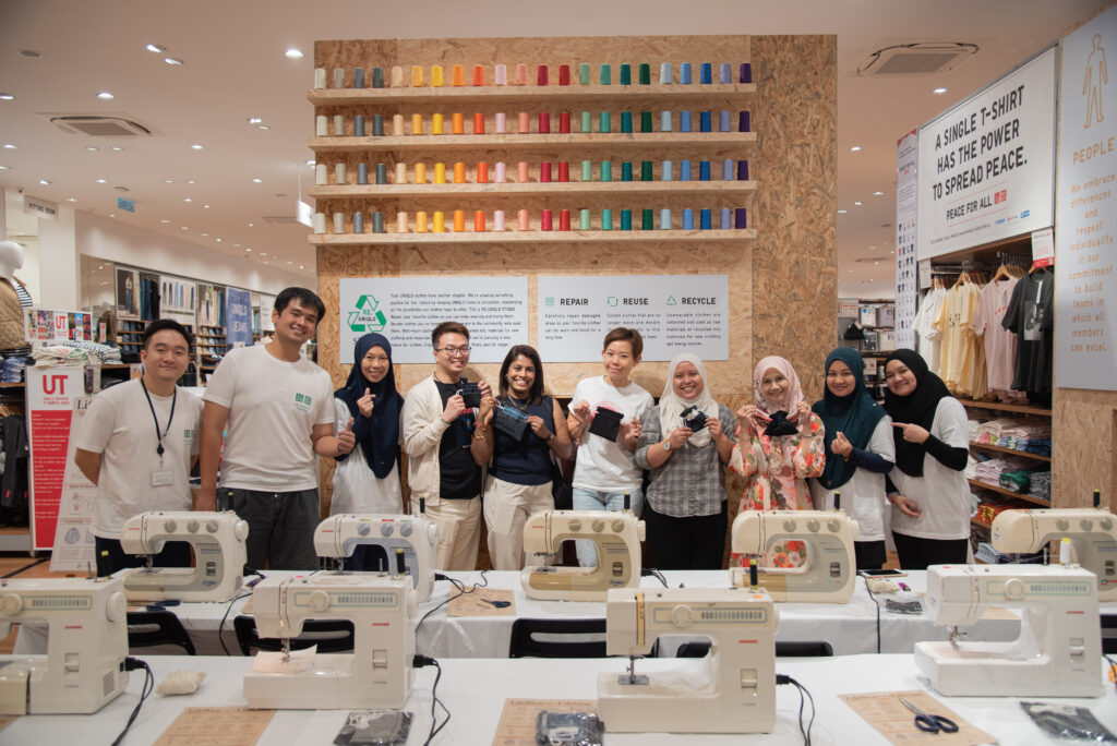 UNIQLO Celebrates International Repair Day with Clothing Repair Workshop