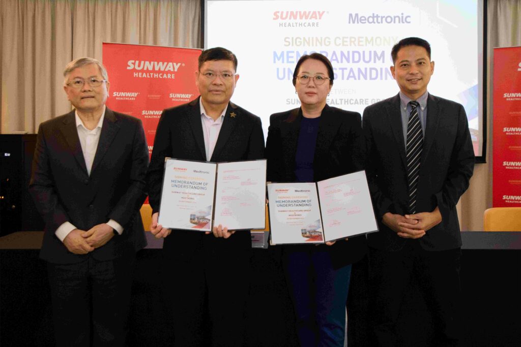 Sunway Healthcare and Medtronic Forge Strategic Partnership to Enchance Centres of Excellence