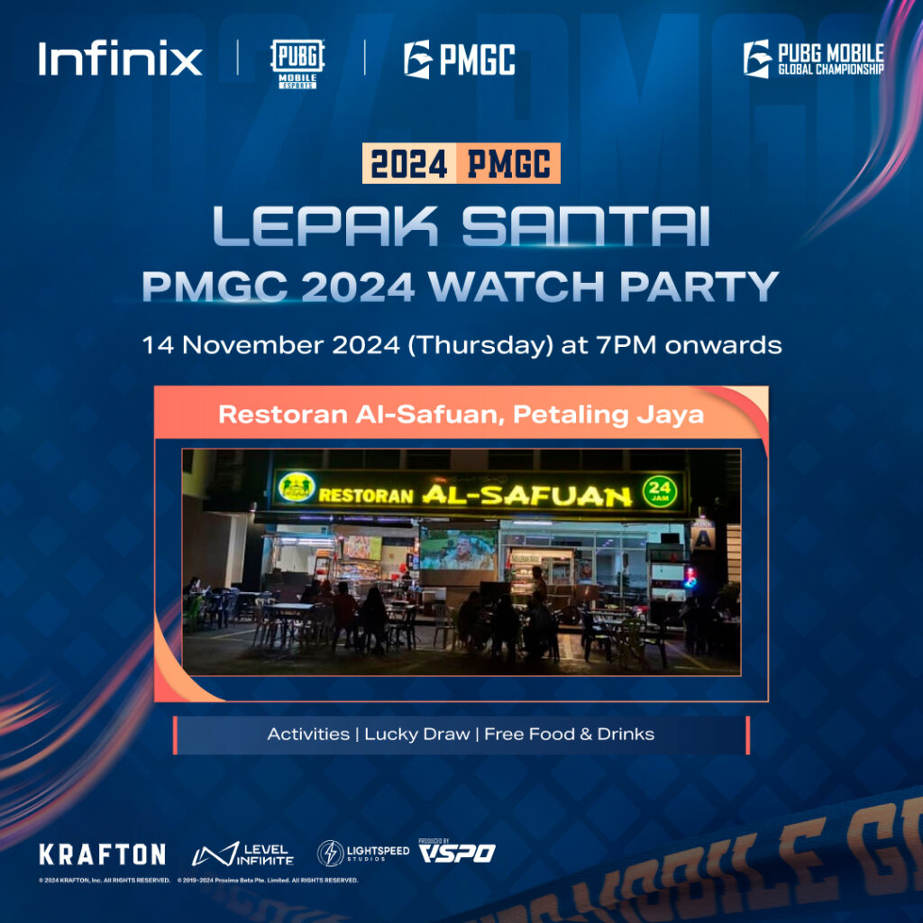 Grab The Chance to Experience The PMGC Grand Finals in London With Infinix!