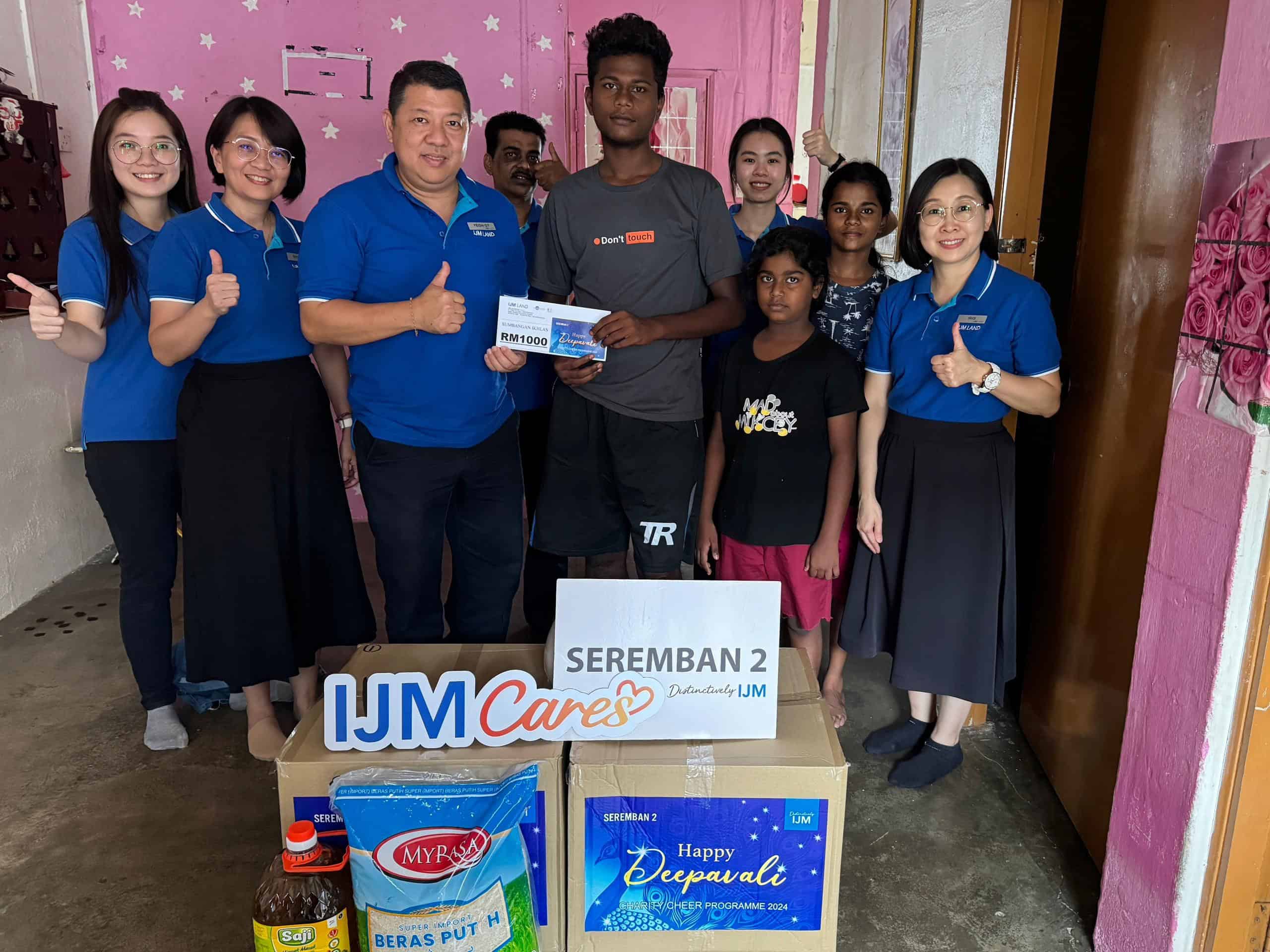 “Program Deepavali Charity Cheer” Mengukir Senyuman di Wajah Warga Seremban Yang Memerlukan