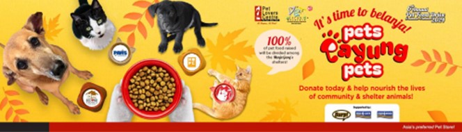 Pet Lovers Centre’s Pet Food Drive Returns to Keep Bowls Full for Stray Animals