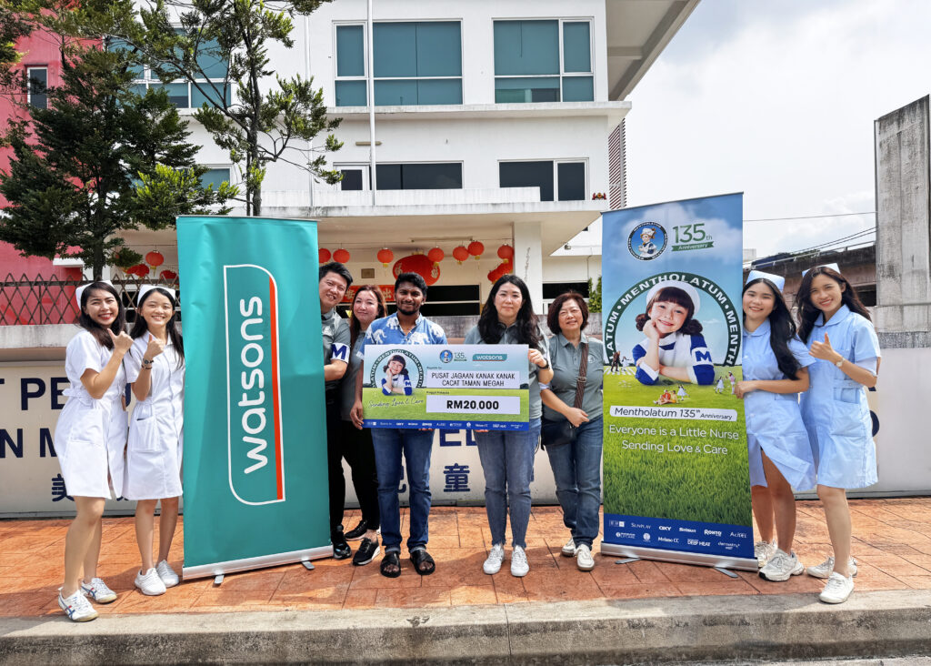 Rohto-Mentholatum Menghantar Kasih Sayang dan Keprihatinan Kepada 10 Rumah Kebajikan Sempena Ulang Tahun ke-135