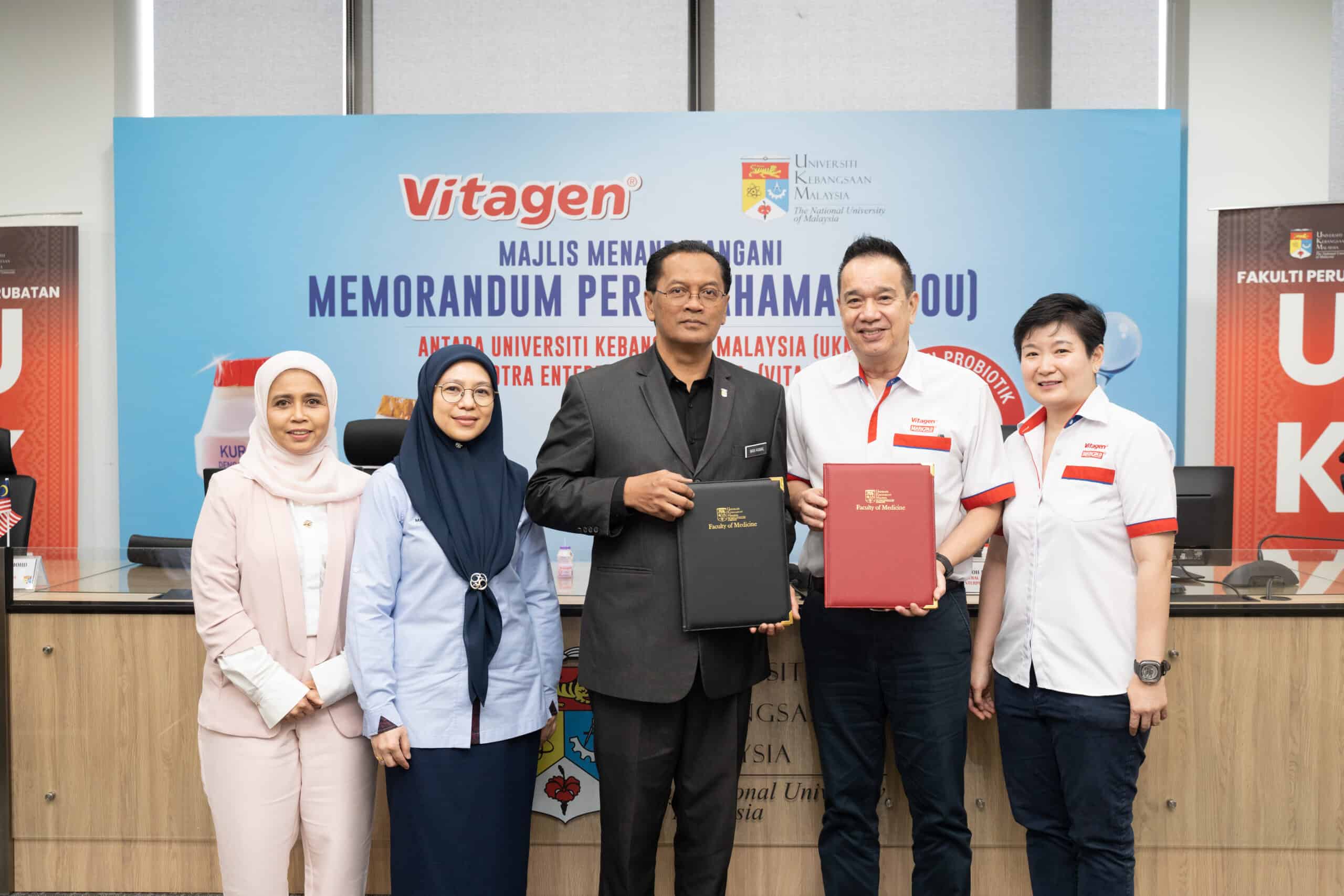 VITAGEN dan Universiti Kebangsaan Malaysia Meterai Kerjasama Strategik Dengan Pelantikan Prof. Dr. Norfilza Mohd Mokhtar Sebagai Penasihat Perubatan