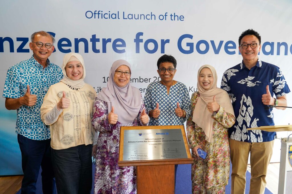 Allianz Malaysia dan Universiti Malaya Lancarkan Allianz Centre for Governance  