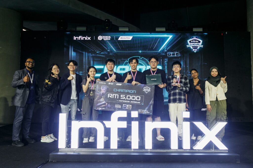 Infinix Esports Tournament Season 3 Crowns Champions From Asia Pacific University With MediaTek and Honor of Kings 