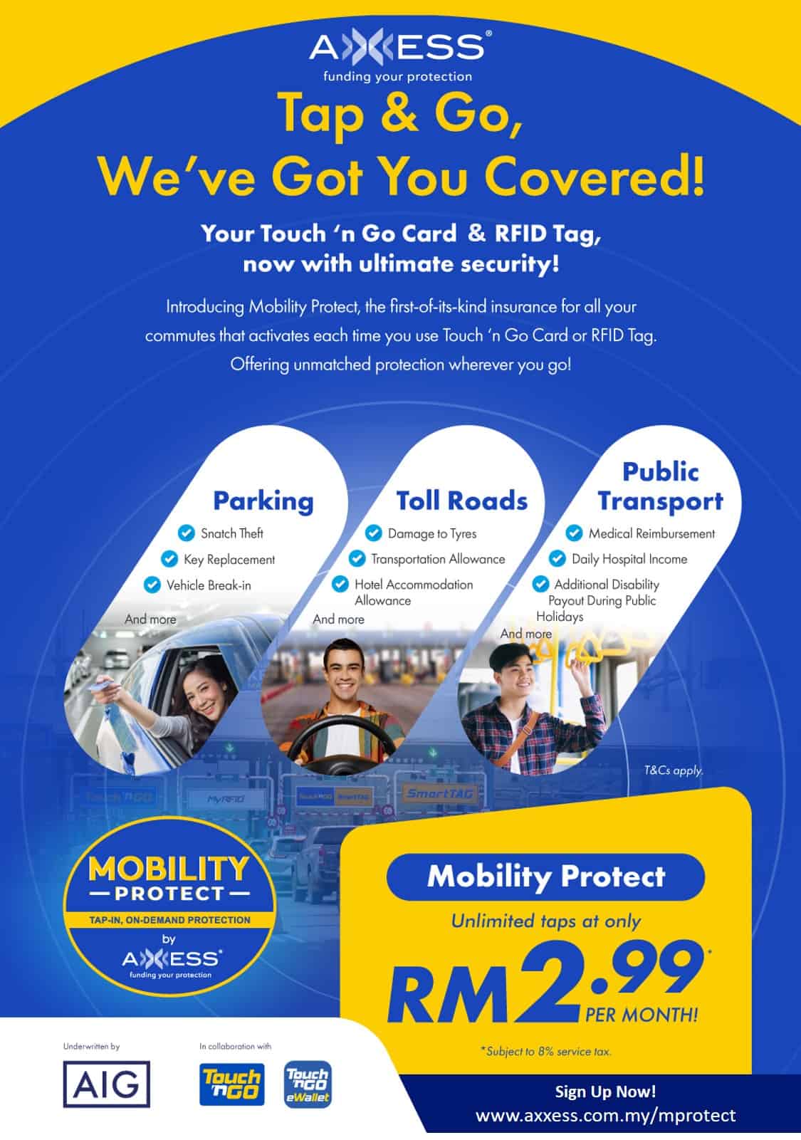 Introducing Mobility Protect: A Revolutionary "Tap-In, On-Demand"Protection Plan Exclusively for Touch 'n Go Users