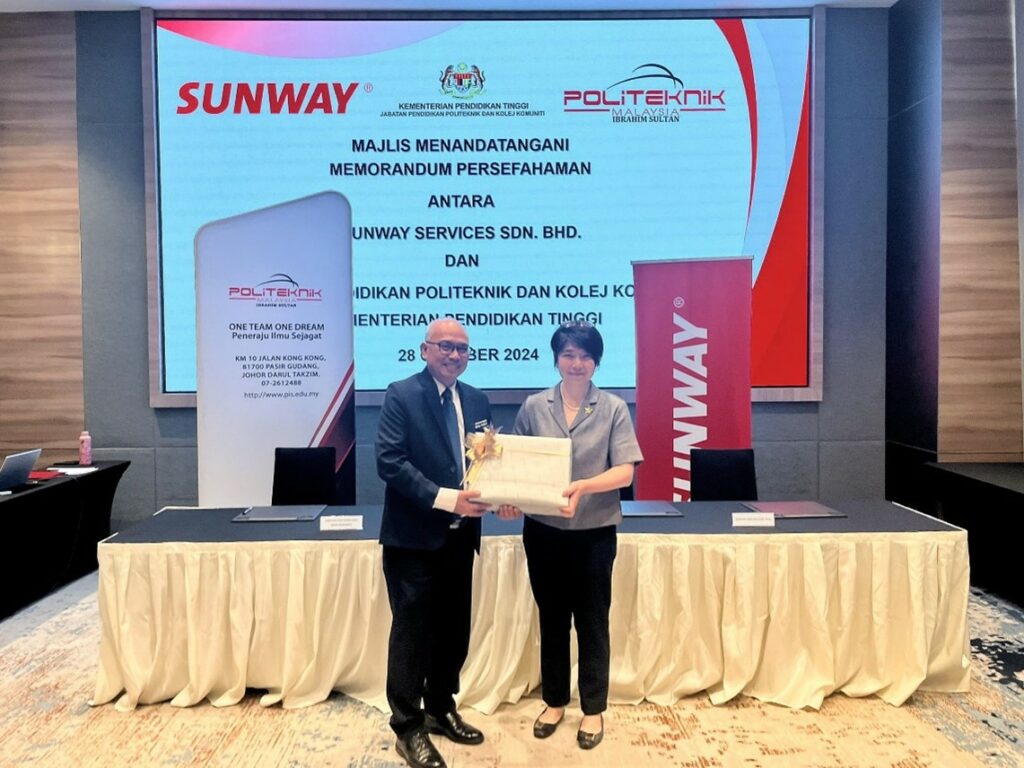 Sunway and Ministry of Higher Education Sign 3 Year TVET MoU to Produce Industry-Ready Graduates