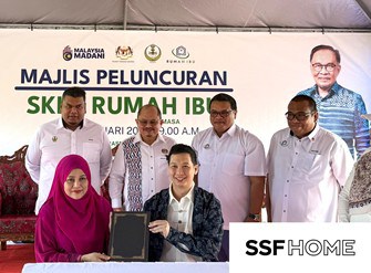 SSF dan Rumah Ibu Sdn Bhd Tandatangani MOU dan Mulakan Pecah Tanah Projek Perumahan Mampu Milik