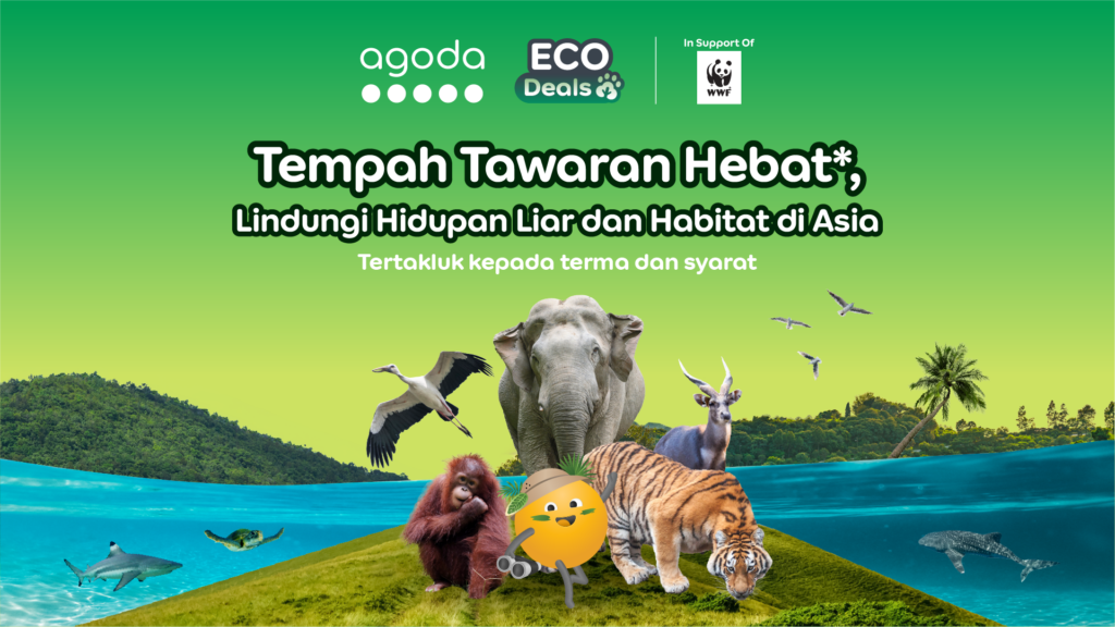 Agoda Perluas Program Eco Deals dengan Komitmen Membiayai Projek Pemuliharaan Kritikal Berjumlah Sehingga $1.5 Juta di 10 Pasaran Asia melalui Kerjasama dengan WWF