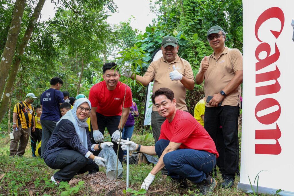 Canon Leads Greening and Inclusive Nature Programme at Malaysia’s Largest Urban Green Recreational Park