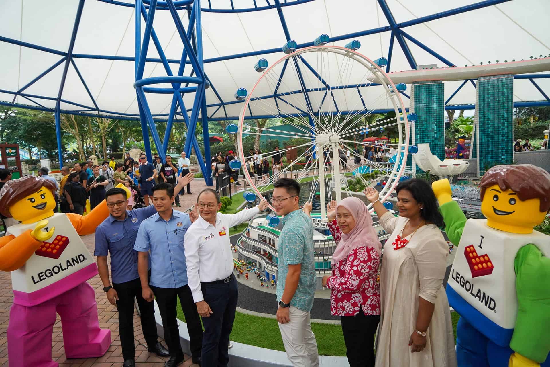 A Brick-Built Love Letter To The Lion City:Legoland® Malaysia Unveils Refreshed MINILAND Singapore To Celebrate SG60