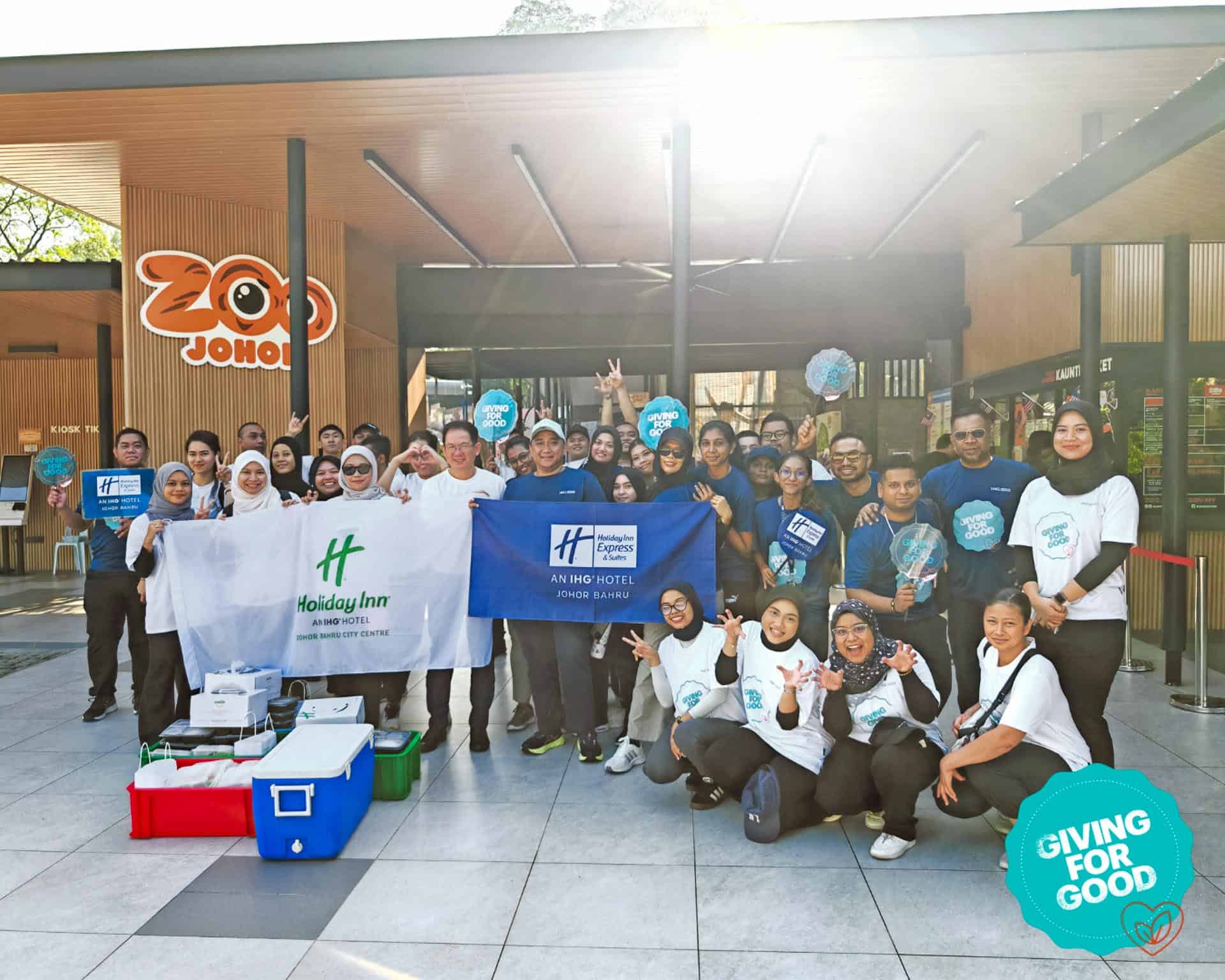 Holiday Inn Johor Bahru City Centre Strengthens Community Ties with Corporate Social Responsibility at Zoo Johor