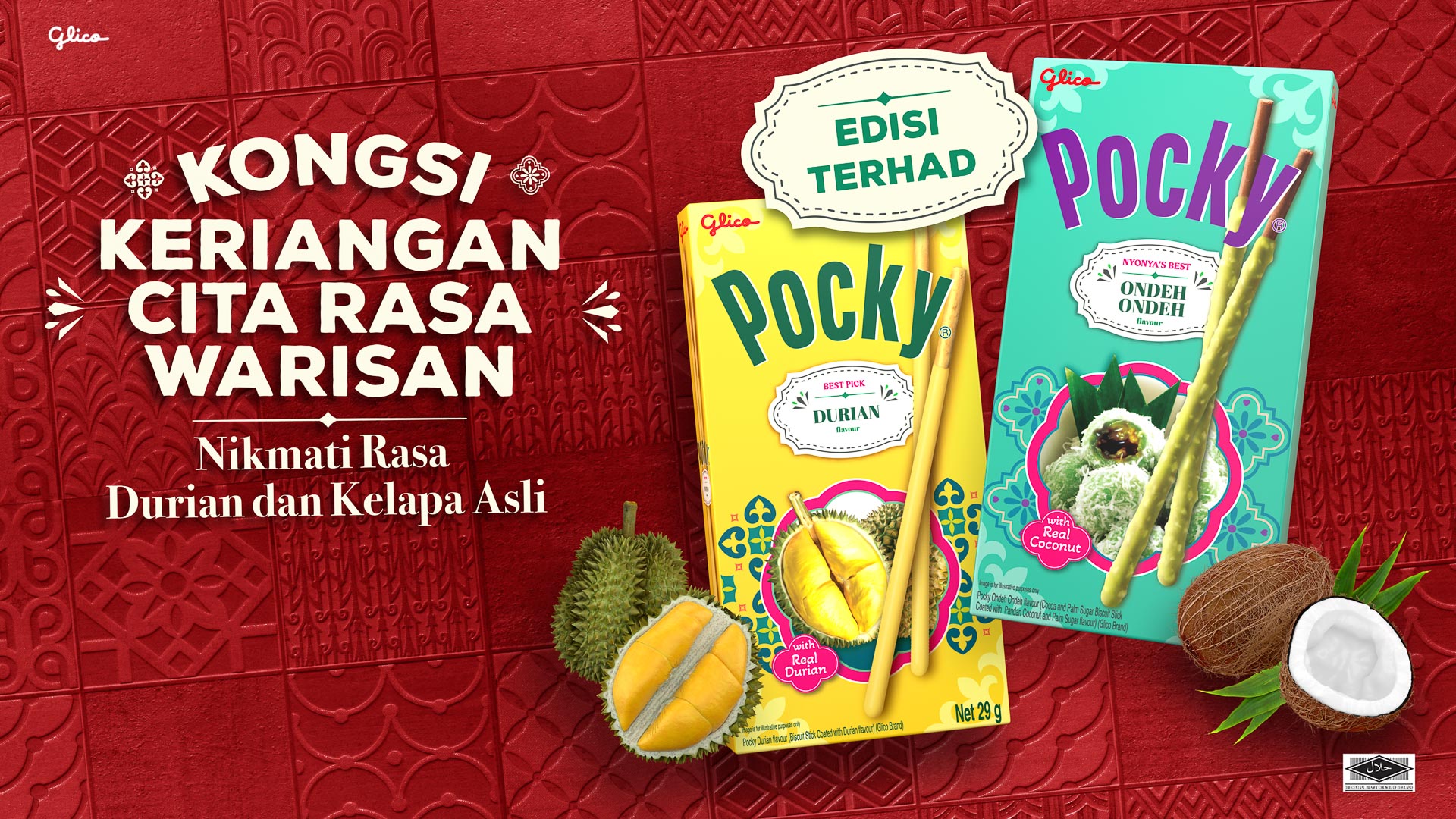 Pocky Meraikan Hari Kebangsaan Dengan Pocky Durian Dan Pocky Ondeh-Ondeh Edisi Terhad