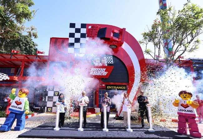 Asia's First LEGO Ferrari Build & Race Now Open at LEGOLAND Malaysia Resort